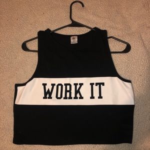 Work It Cropped Top